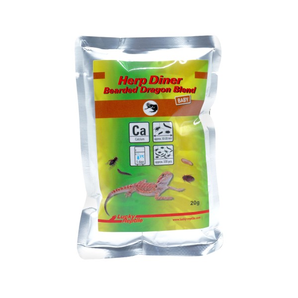Lucky Reptile Herp Diner Bearded Dragon Blend Baby