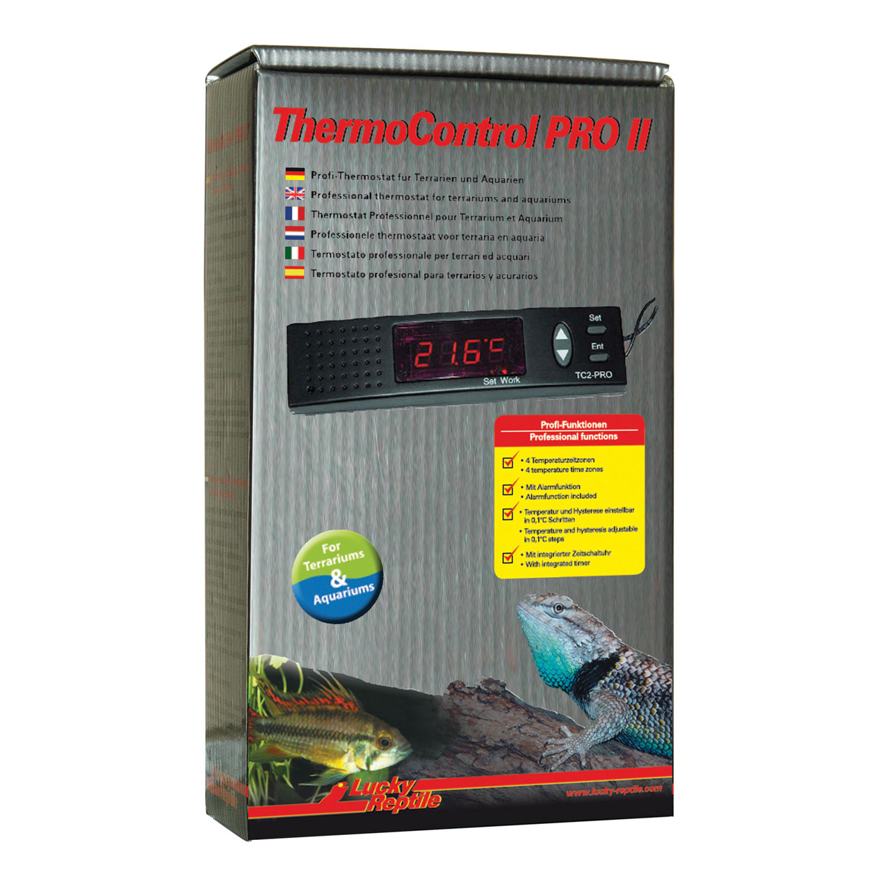 Lucky Reptile Thermo Control PRO II, Thermostate, Hygrostate & andere  Regler, Mess- und Regeltechnik, Produkte